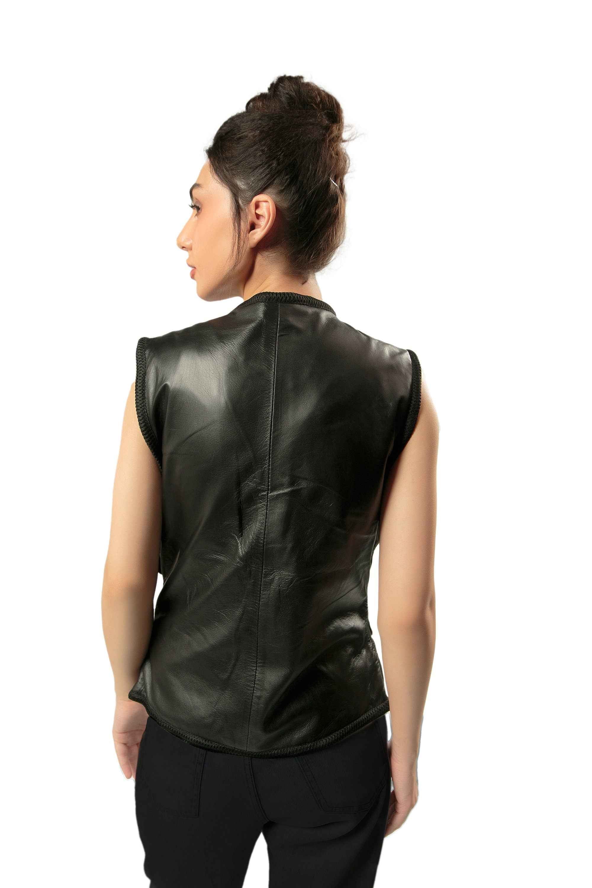 Handmade Military Vest for Cosplay - Unisex Leather Vest - Big Tim's Magic Emporium