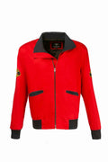 Handmade California Baywatch Lifeguard Bomber Jacket - Red Cotton Cosplay Beach Style - Big Tim's Magic Emporium