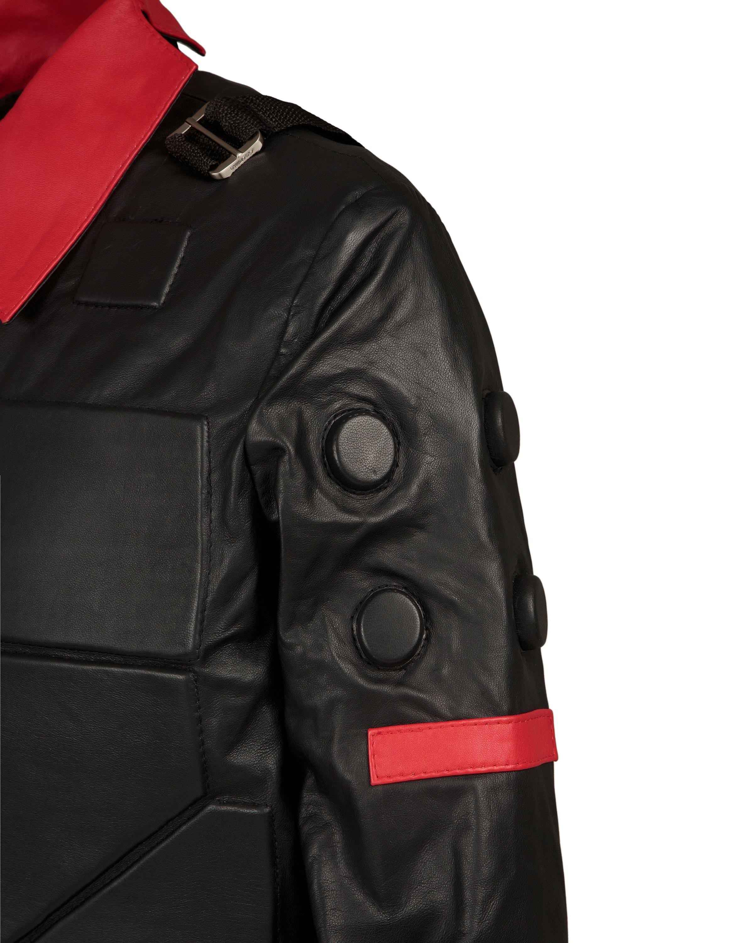 Jackie Welles Cosplay Jacket for Men - Handcrafted by Ox and Bulls - Big Tim's Magic Emporium