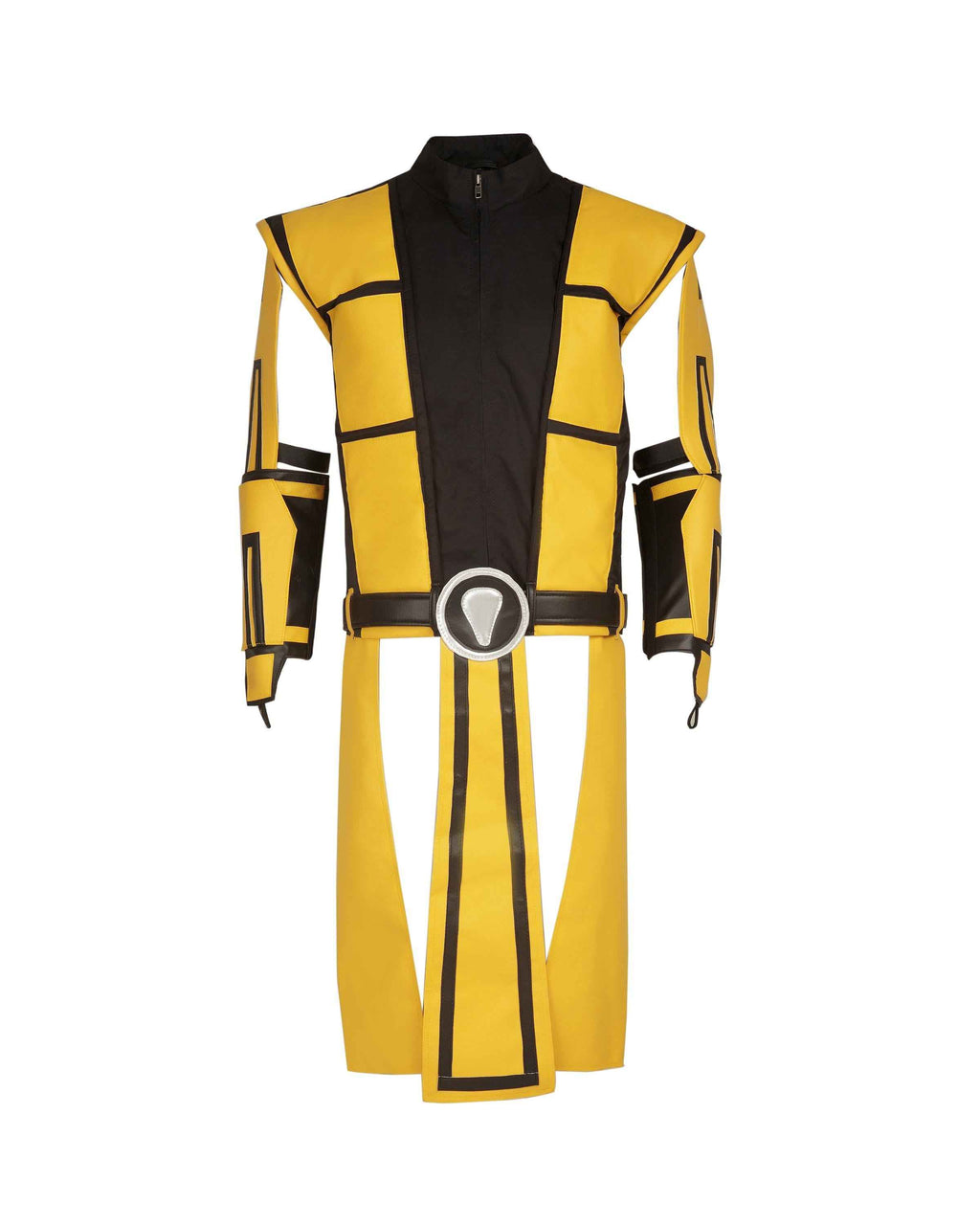 Scorpion Mortal Kombat Cosplay Costume Suit with Vest Handcrafted by Ox and Bulls - Big Tim's Magic Emporium