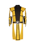 Scorpion Mortal Kombat Cosplay Costume Suit with Vest Handcrafted by Ox and Bulls - Big Tim's Magic Emporium