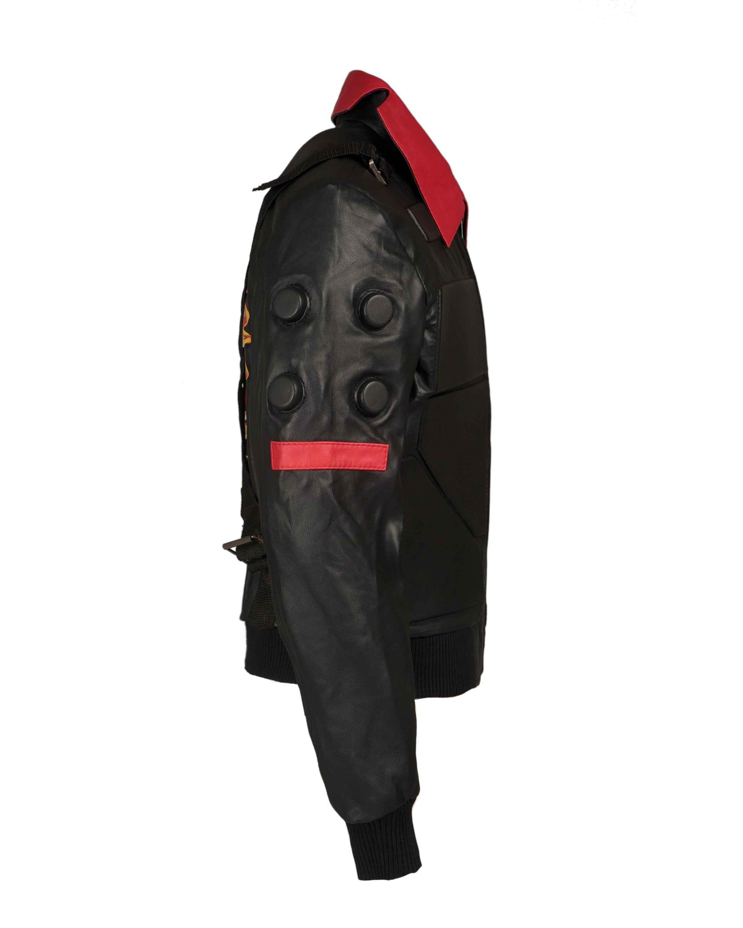Jackie Welles Cosplay Jacket for Men - Handcrafted by Ox and Bulls - Big Tim's Magic Emporium