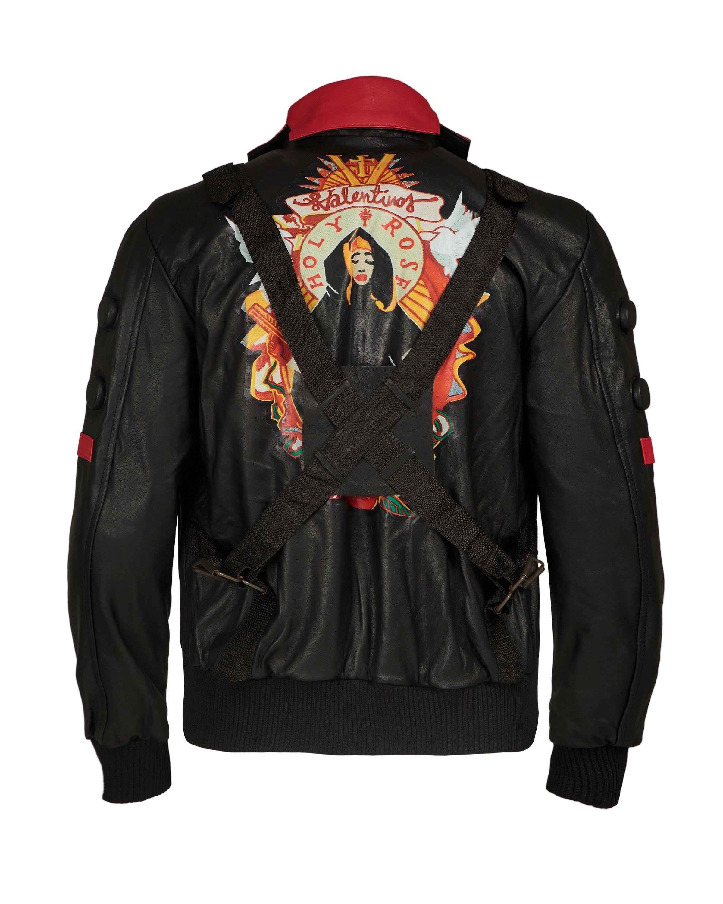 Jackie Welles Cosplay Jacket for Men - Handcrafted by Ox and Bulls - Big Tim's Magic Emporium