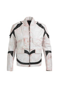 Stormtrooper White Leather Jacket - Handcrafted Design by Ox and Bulls - Big Tim's Magic Emporium