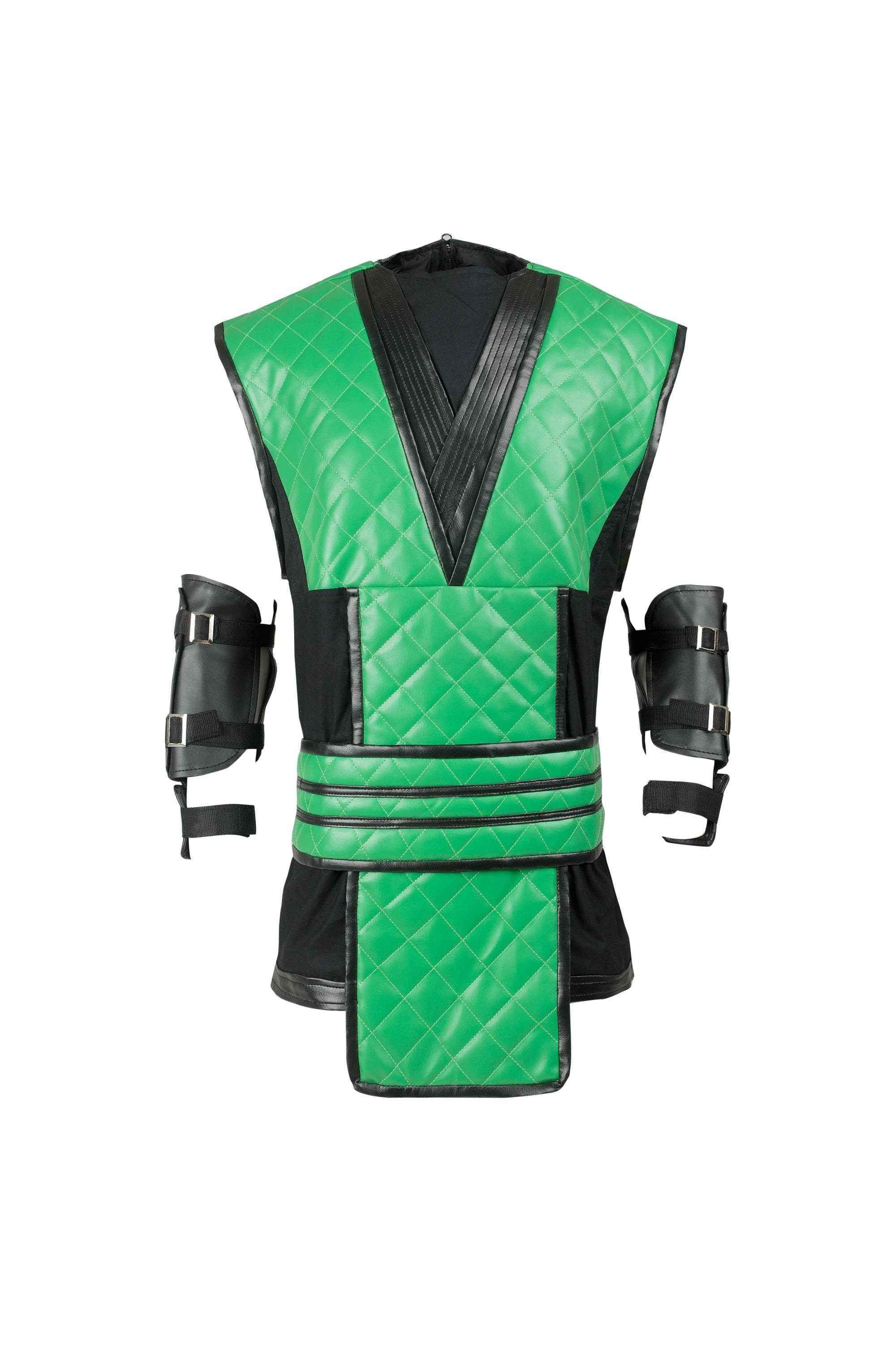 Reptile Mortal Kombat Cosplay Costume - Handcrafted Vest by Ox and Bulls - Big Tim's Magic Emporium