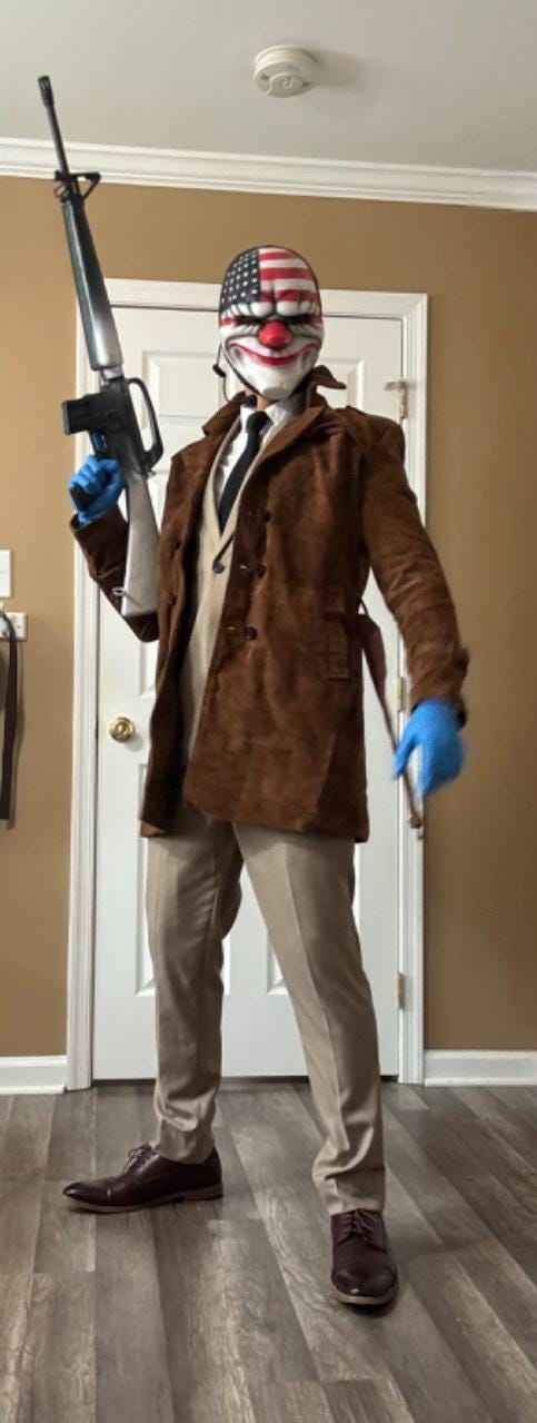 Dallas Payday 3 Cosplay Coat by OX and Bulls - Handcrafted and Designed - Big Tim's Magic Emporium