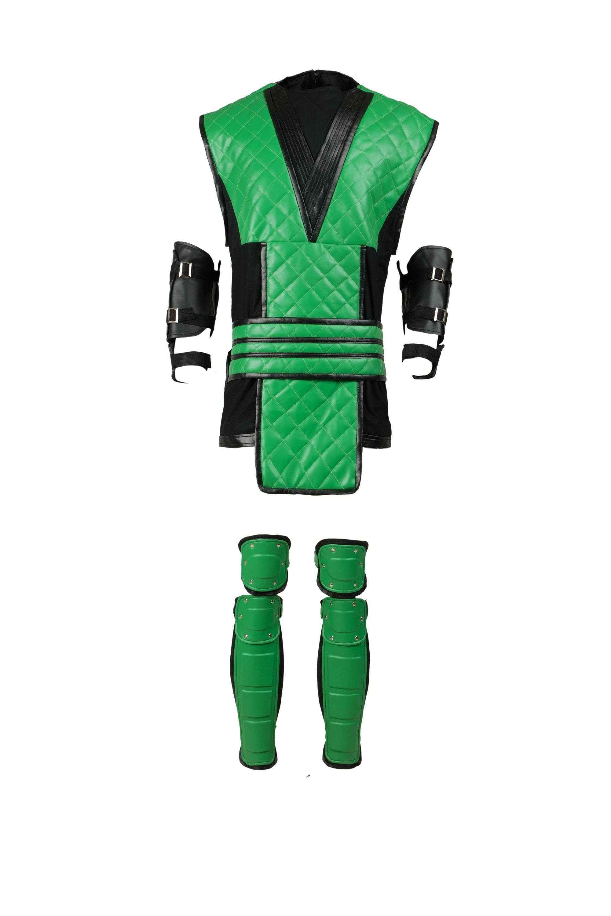 Reptile Mortal Kombat Cosplay Costume - Handcrafted Vest by Ox and Bulls - Big Tim's Magic Emporium