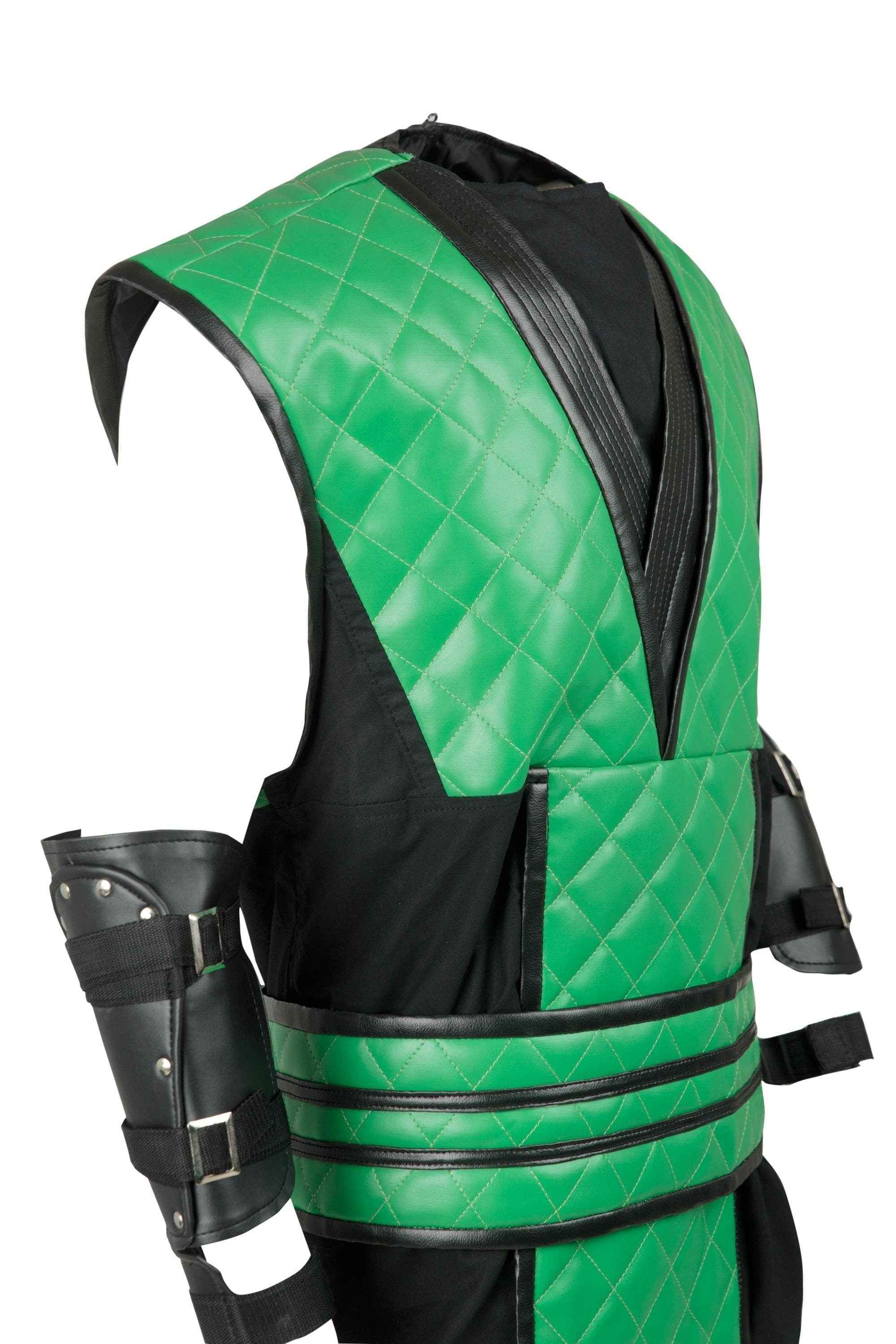 Reptile Mortal Kombat Cosplay Costume - Handcrafted Vest by Ox and Bulls - Big Tim's Magic Emporium