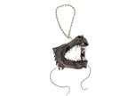 Lone Wolf Leather Mini Mask – Handcrafted Charm for Rearview Mirrors, Handbags, Lanyards, Party Favors & More by Rockwell Masks