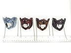 Chimp Leather Mini Mask – Handcrafted Charm for Rearview Mirrors, Handbags, Lanyards, Party Favors & More by Rockwell Masks