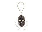 Skull Leather Mini Mask – Handcrafted Charm for Rearview Mirrors, Handbags, Lanyards, Party Favors & More by Rockwell Masks