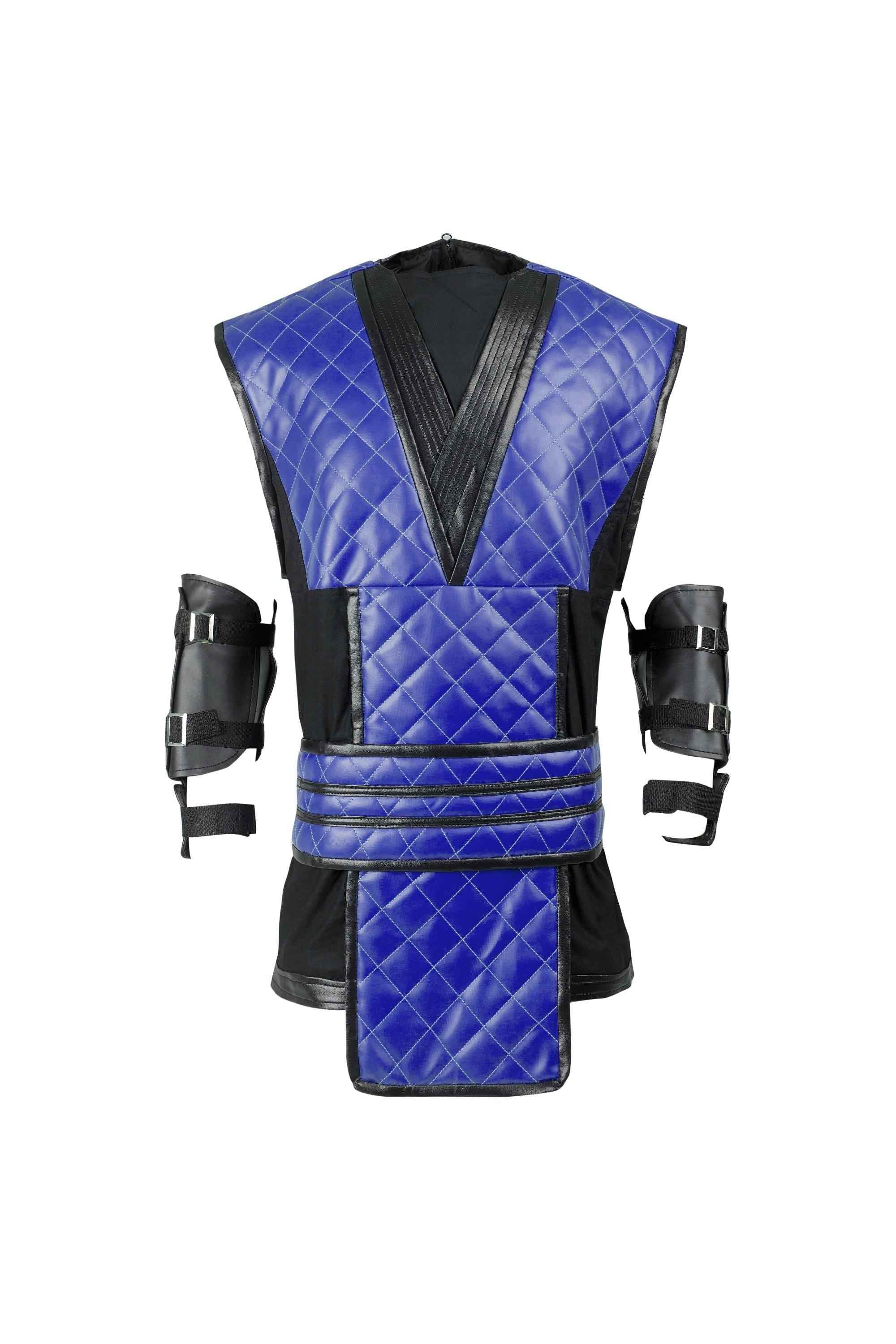 Subzero Mortal Kombat Cosplay Costume Vest Handcrafted by Ox and Bulls - Big Tim's Magic Emporium