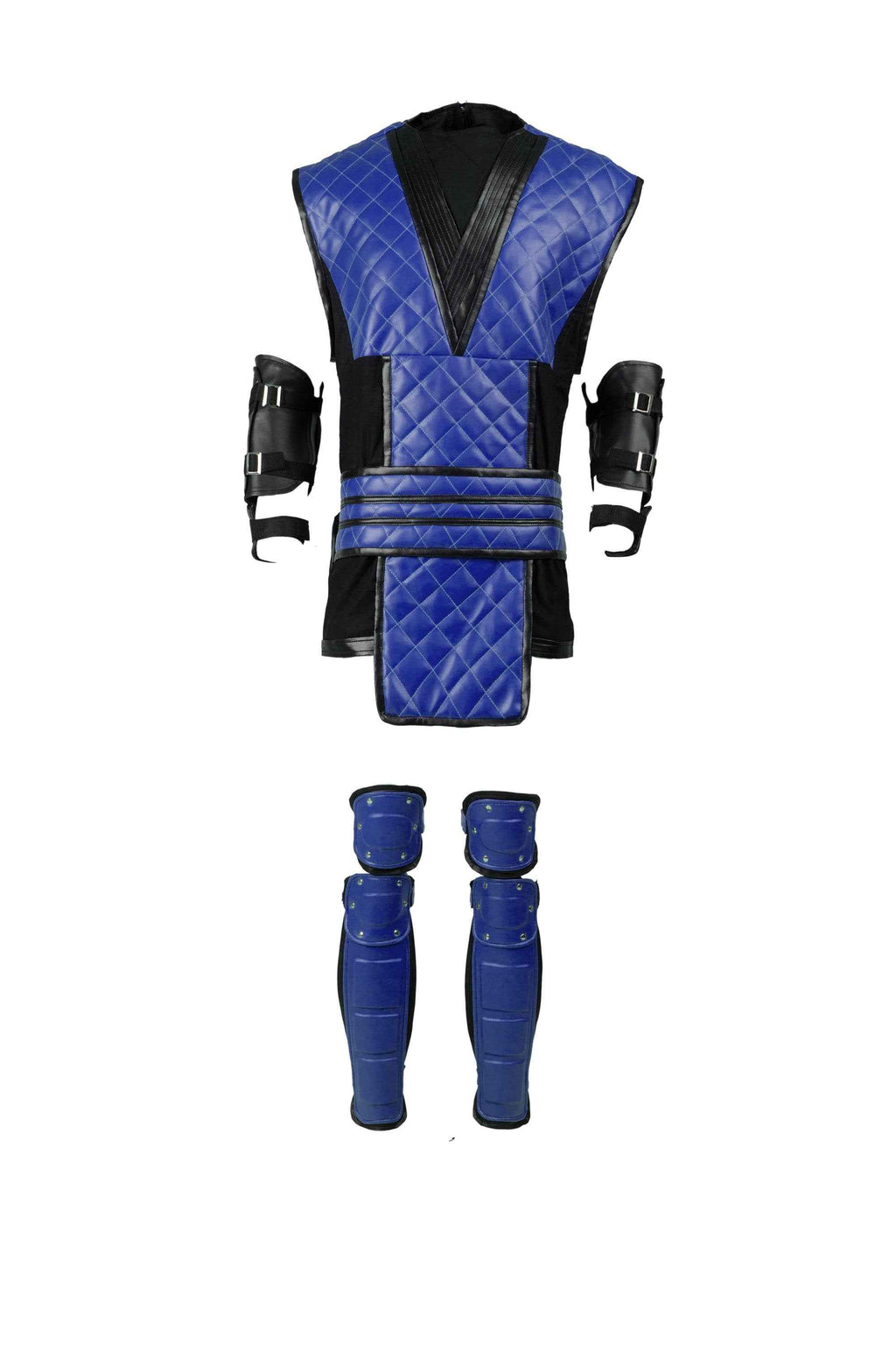 Subzero Mortal Kombat Cosplay Costume Vest Handcrafted by Ox and Bulls - Big Tim's Magic Emporium