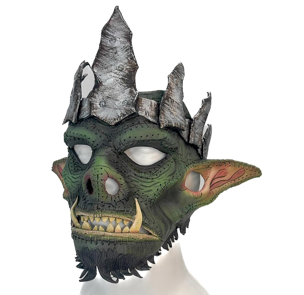 Goblin King - Handmade Mask for Halloween, Performance or Cosplay Costume by Rockwell Masks