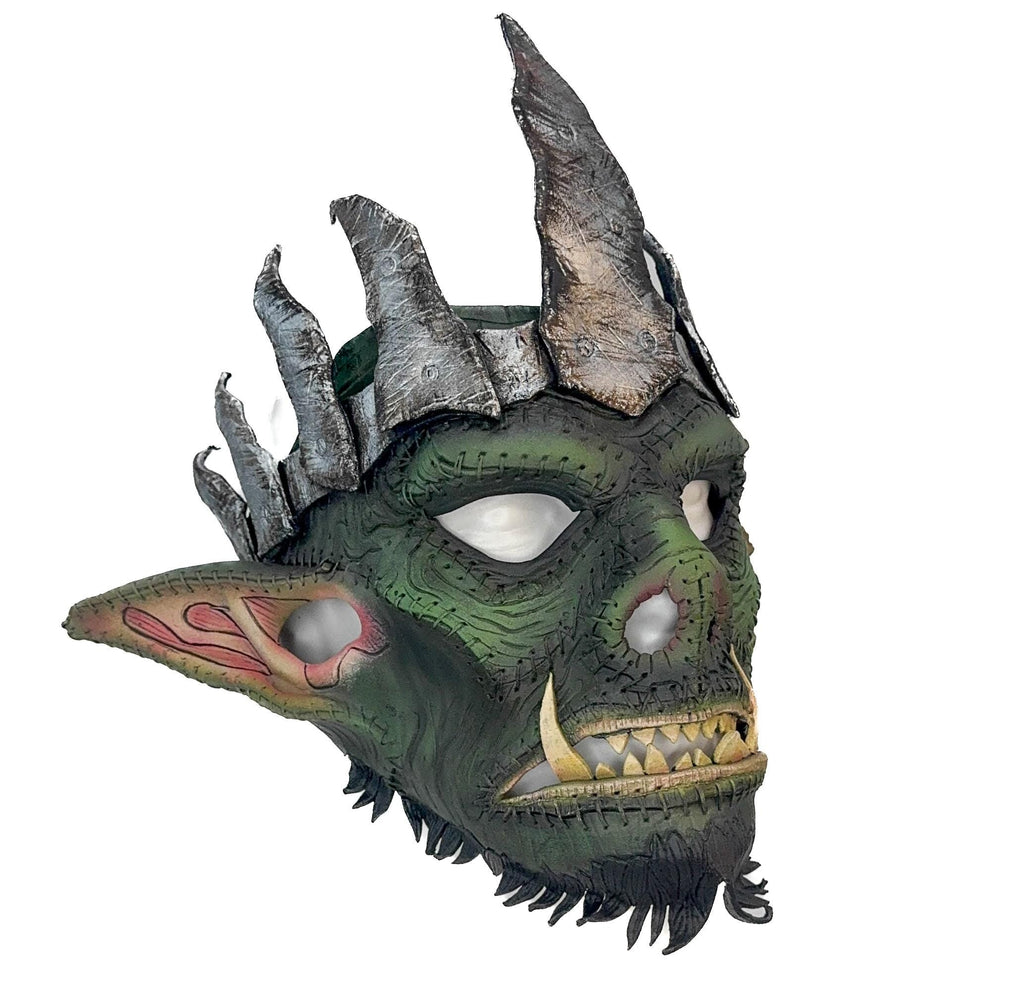 Goblin King - Handmade Mask for Halloween, Performance or Cosplay Costume by Rockwell Masks