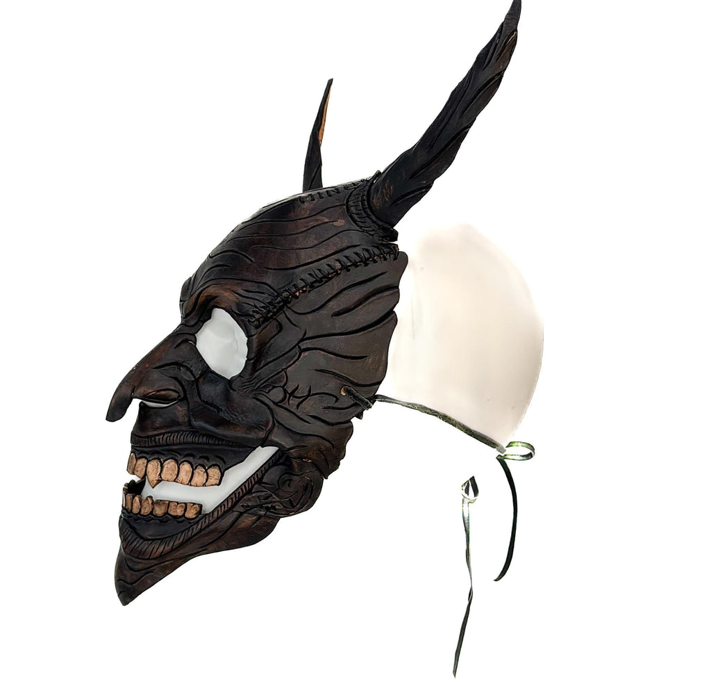 Maniacal Demon - Handmade Mask for Halloween, Performance or Cosplay Costume by Rockwell Masks