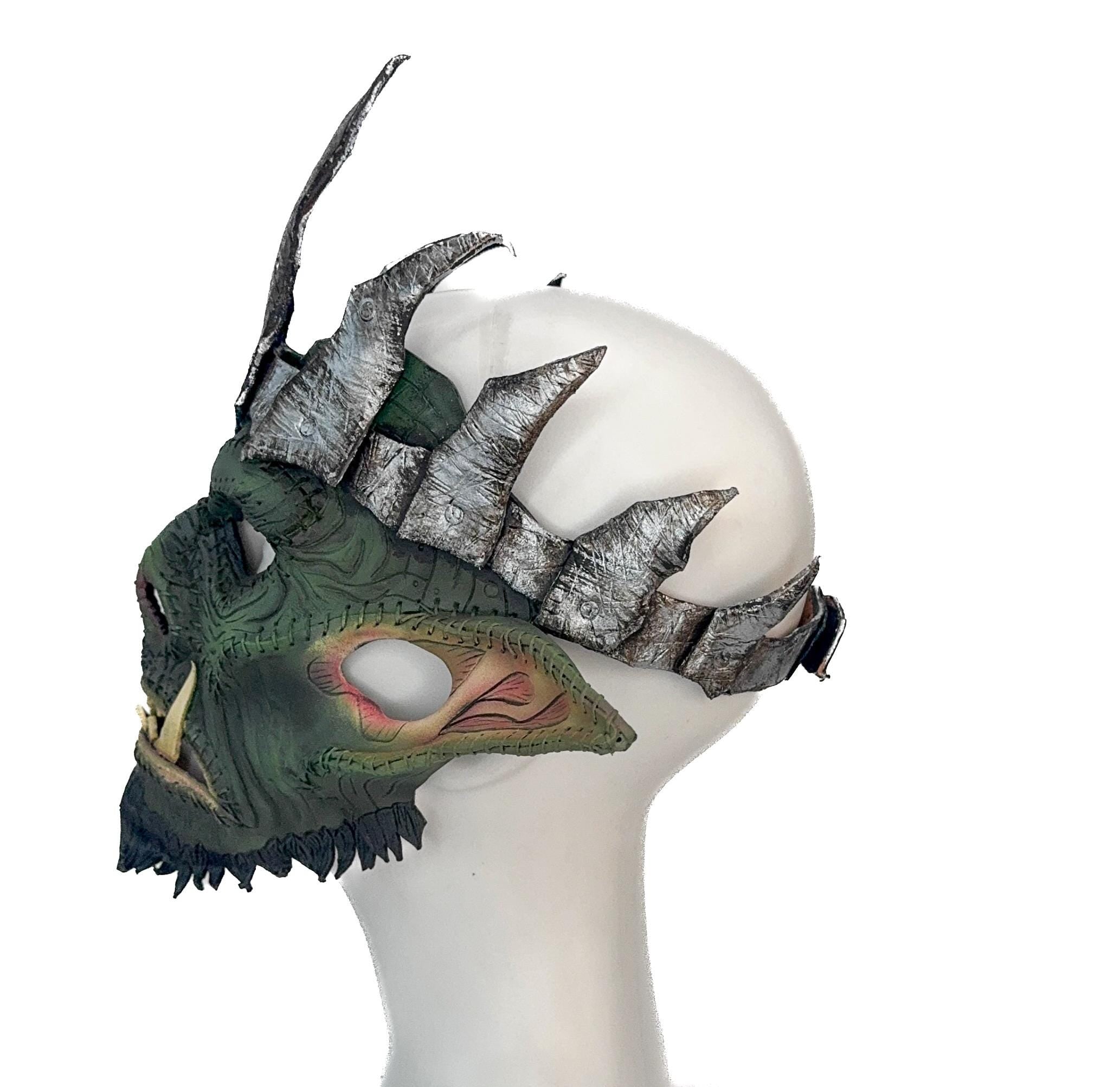 Goblin King - Handmade Mask for Halloween, Performance or Cosplay Costume by Rockwell Masks