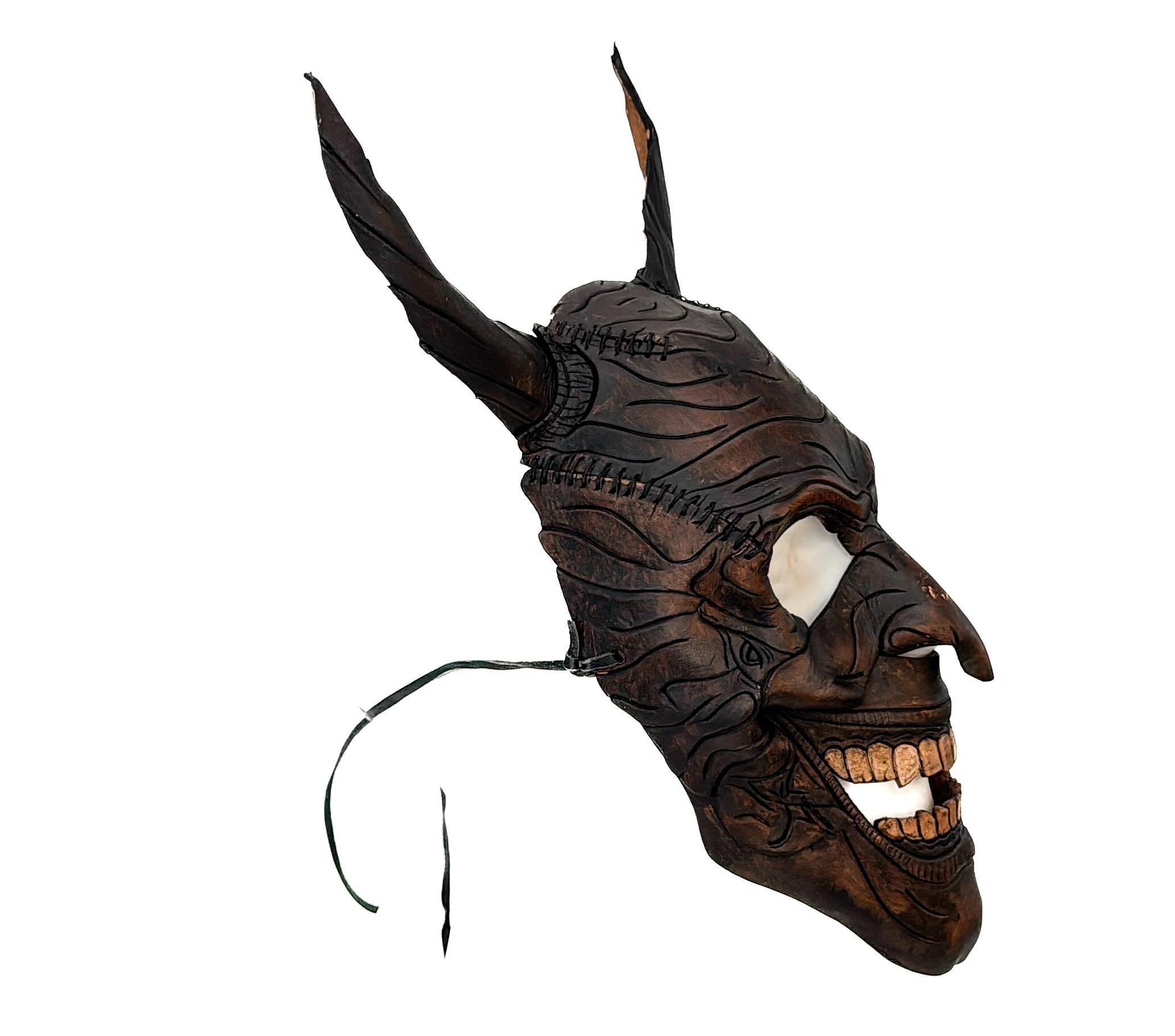Maniacal Demon - Handmade Mask for Halloween, Performance or Cosplay Costume by Rockwell Masks