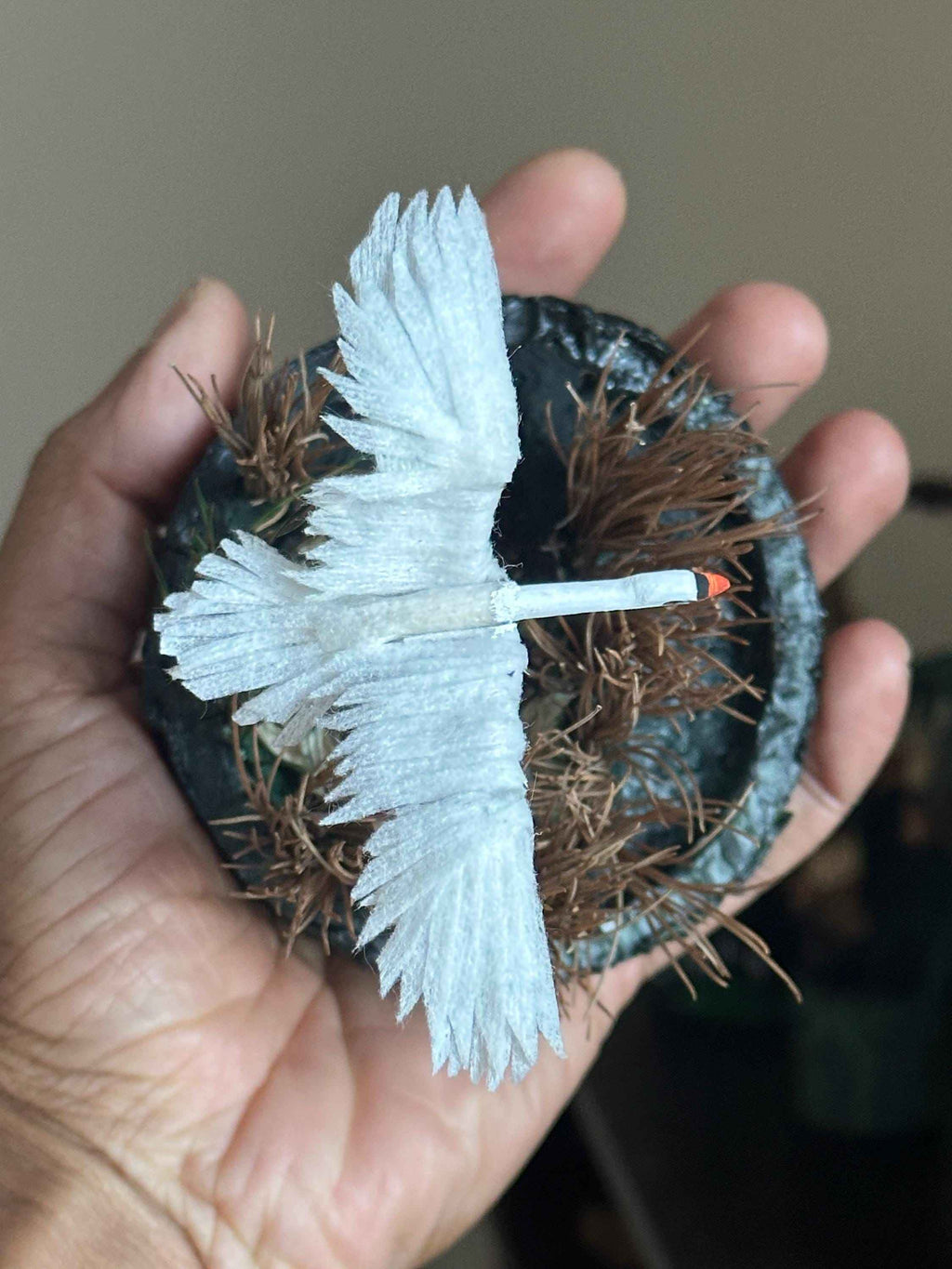Handmade Automata Swan
