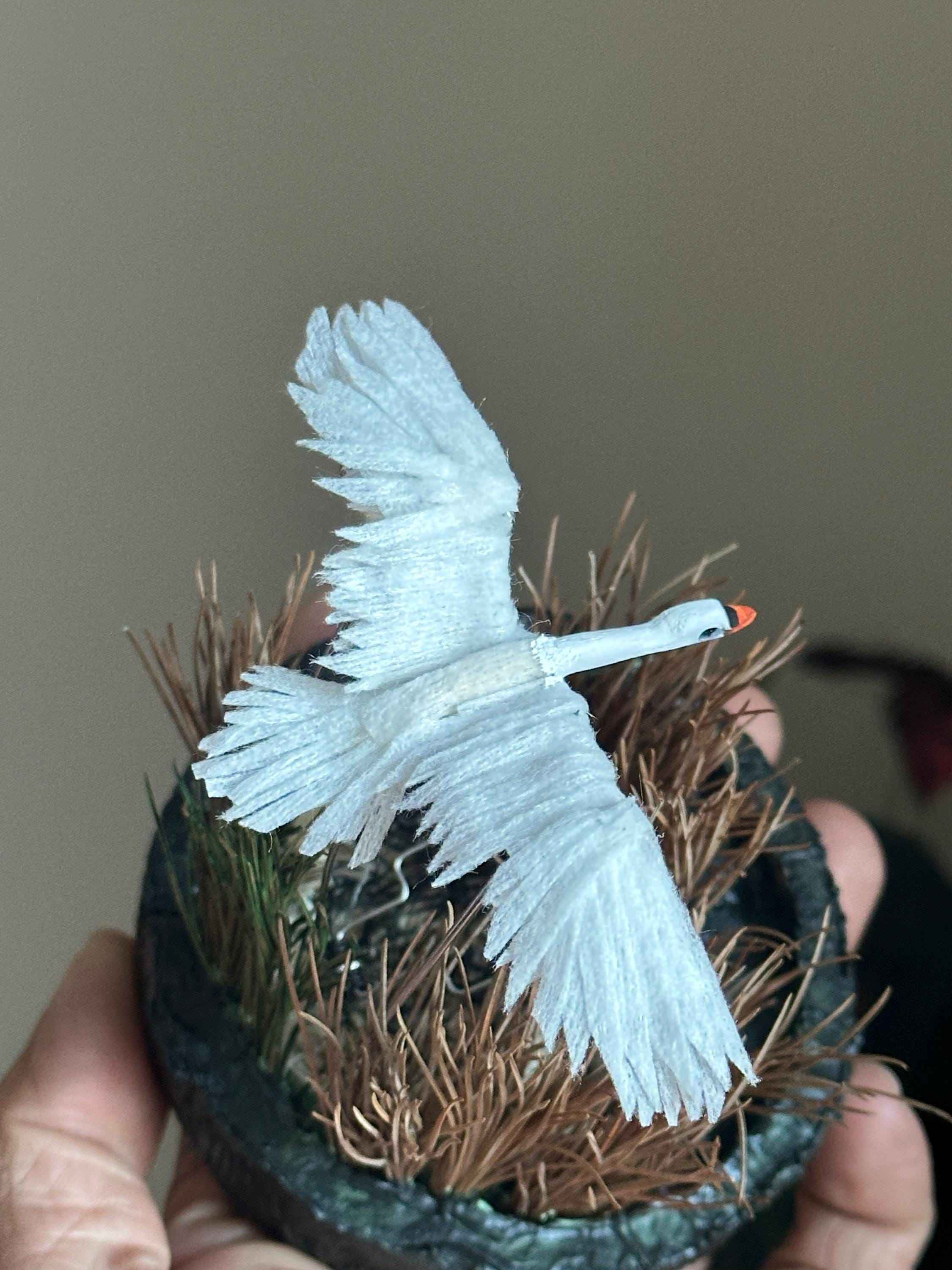 Handmade Automata Swan