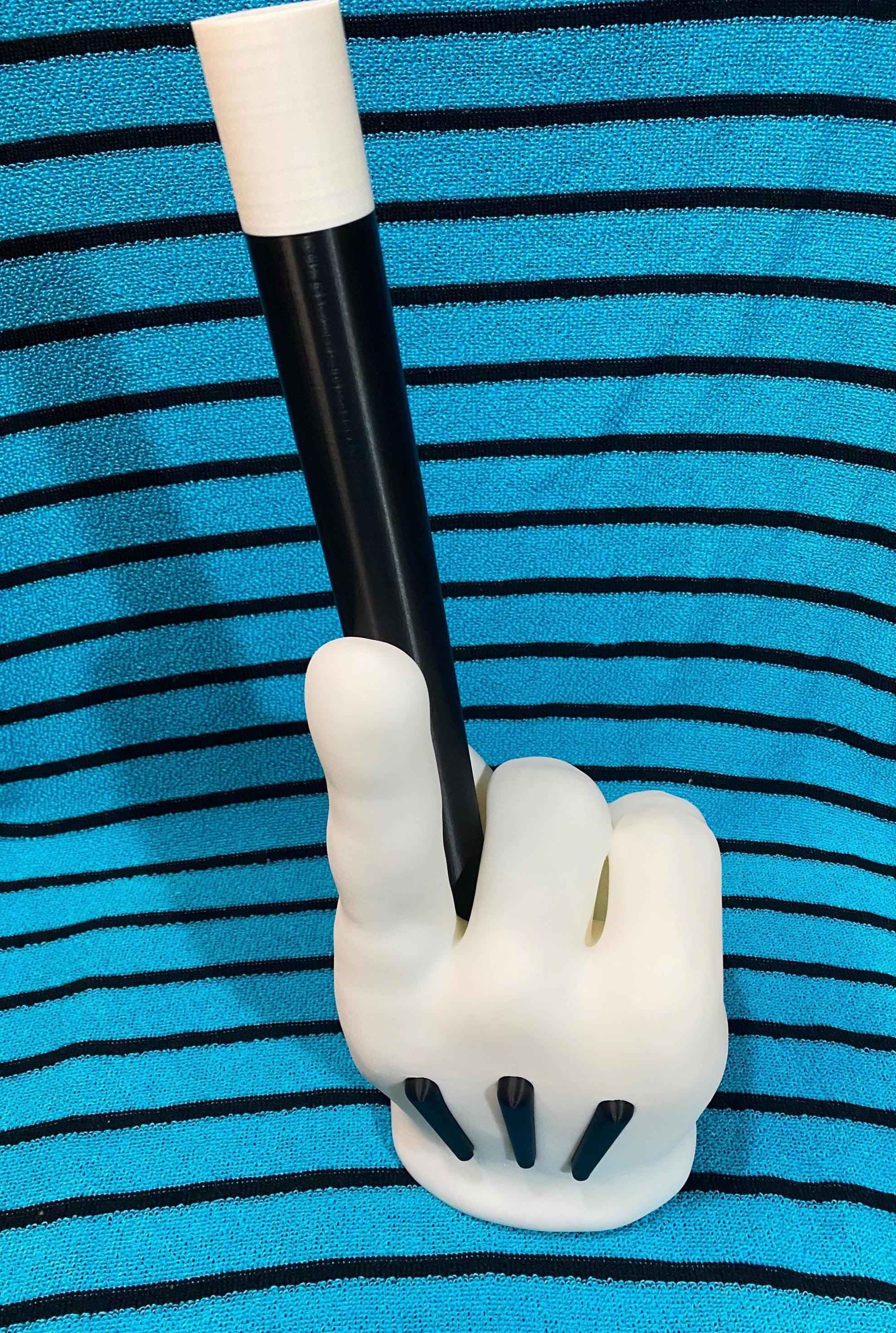 Large Cartoon Hand with Magic Wand - Mickey Style Hand Christmas Tree Topper, Wall Decor, Ceiling Hanging Prop - Disney-inspired Decoration