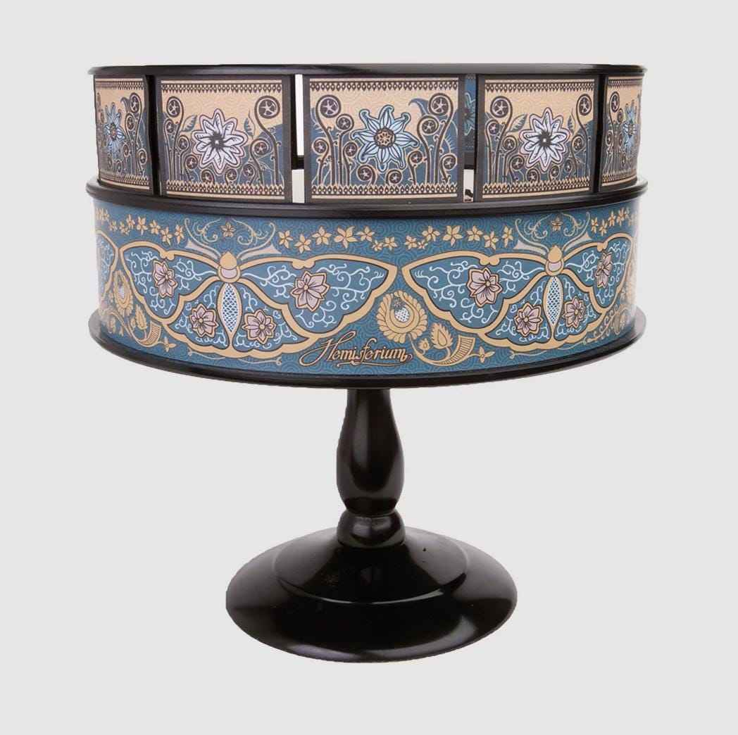 Zoetrope Animation Toy - Large | Present for Movie Lovers & Film Buffs Gift