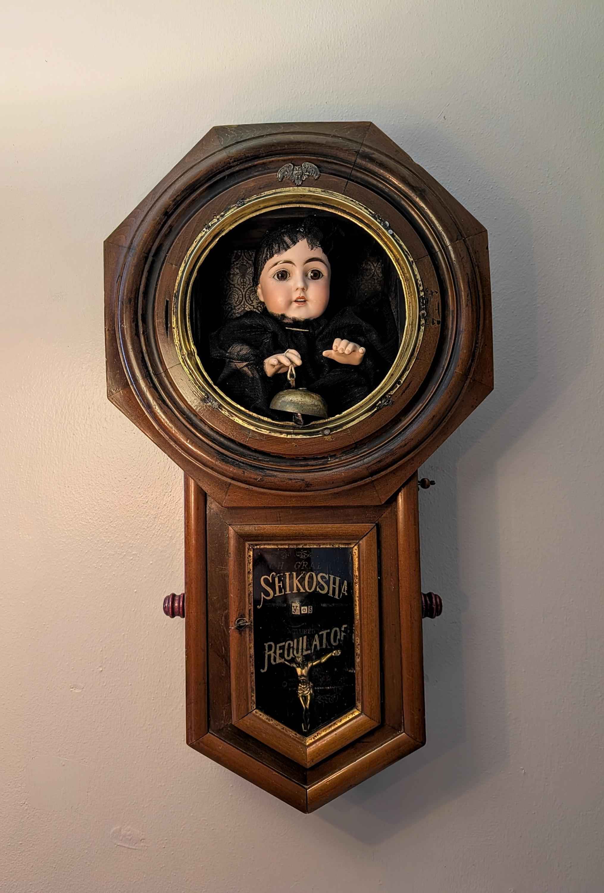 Fortune Teller mechanical oracle assemblage art automaton