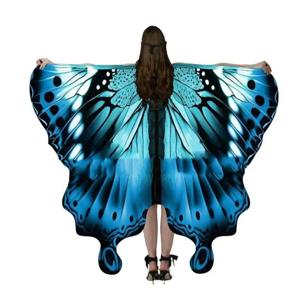 Iridescent Butterfly Talma Halloween Costume by Royalessencelux