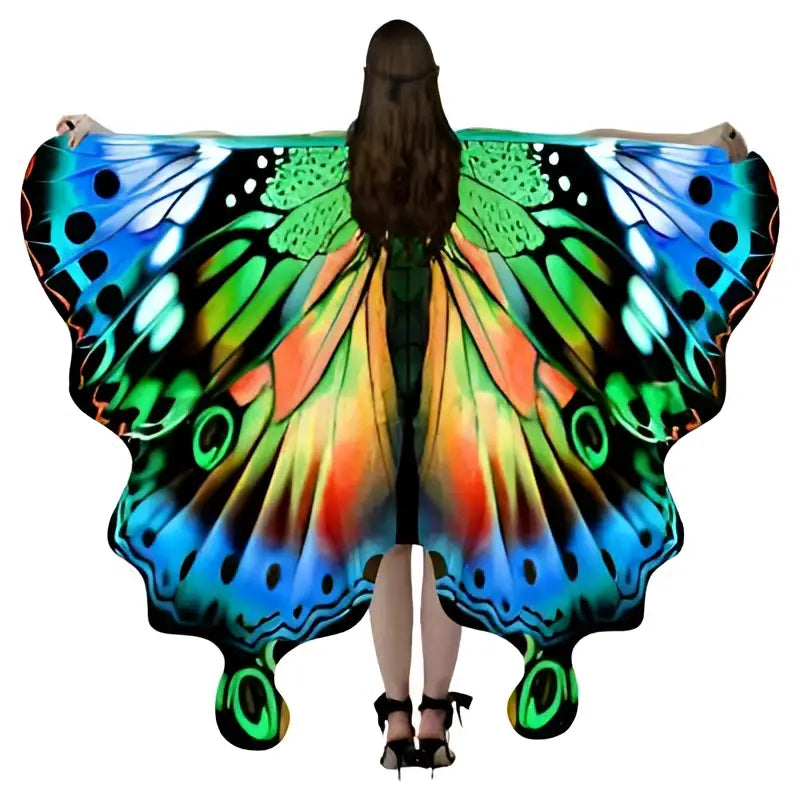 Iridescent Butterfly Talma Halloween Costume by Royalessencelux