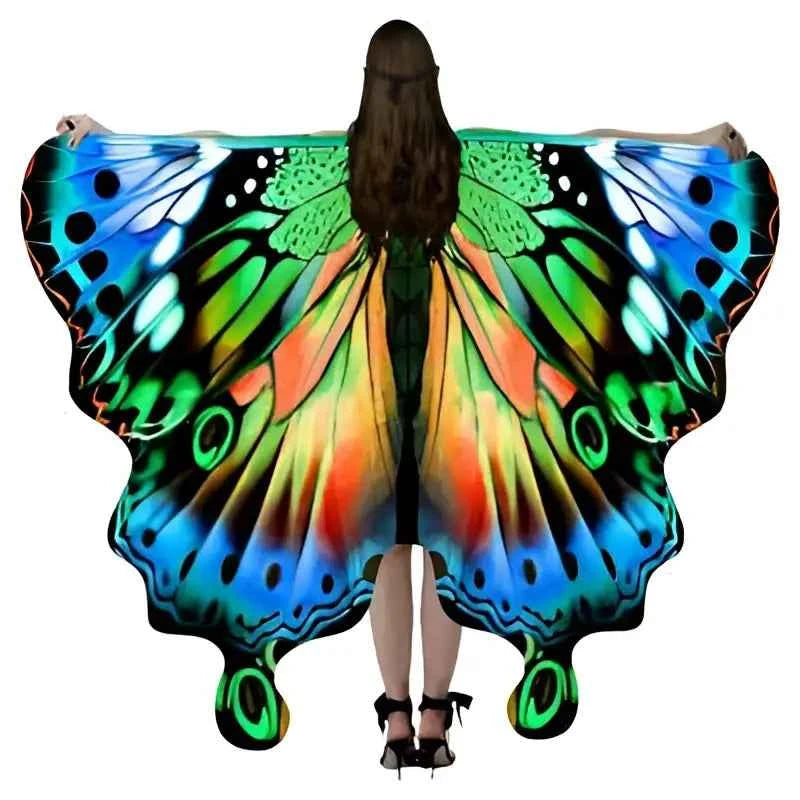 Iridescent Butterfly Talma Halloween Costume by Royalessencelux
