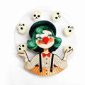 Juggler Clown Brooch by Laliblue – Retro Kitschy Statement Brooch for Collectors