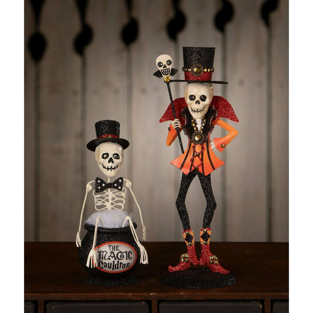 Magic Cauldron Skeleton by Bethany Lowe Designs by Quirks!