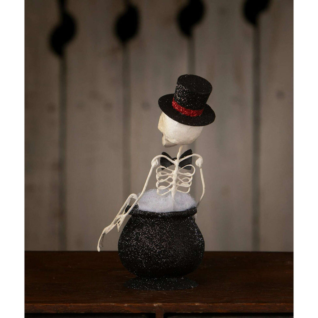 Magic Cauldron Skeleton by Bethany Lowe Designs by Quirks!
