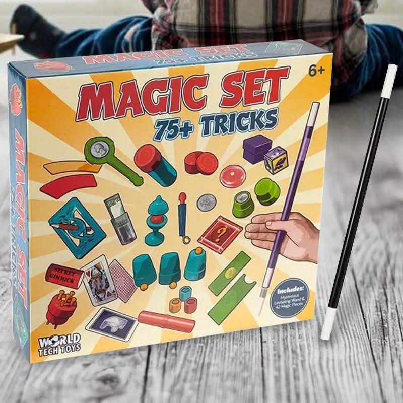 Magic Set with 75+ Tricks for Kids - Big Tim's Magic Emporium