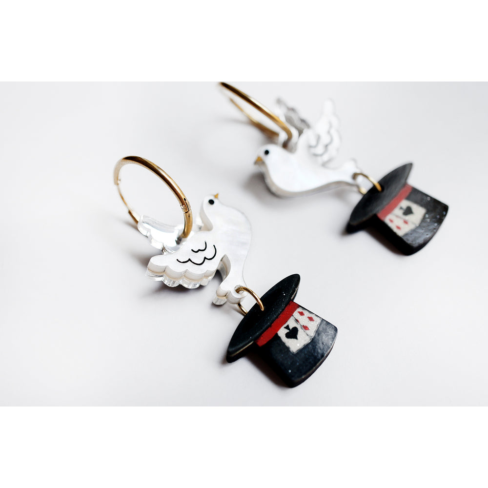 Magic Trick Earrings by Laliblue - Big Tim's Magic Emporium