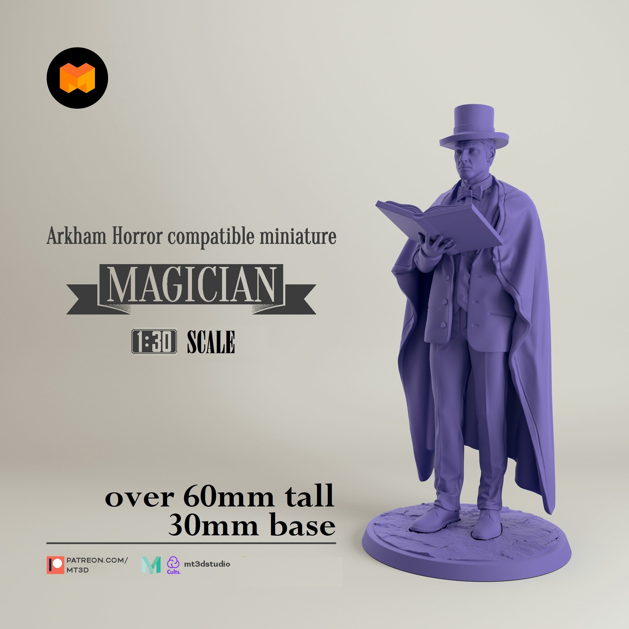 Arkham Compatible Investigator: The Magician (Dexter Drake) - Big Tim's Magic Emporium