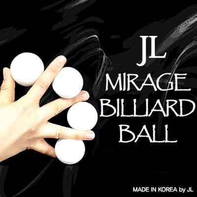 JL Lukas Ball by JL (WHITE, 3 Balls and Shell) by Murphy's Magic Supplies, Inc.