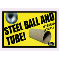 Ball and Tube Mystery (Steel) by Mr. Magic by Murphy's Magic Supplies, Inc.
