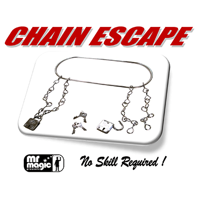 Chain Escape (with Stock & 2 Locks) by Mr. Magic by Murphy's Magic Supplies, Inc.