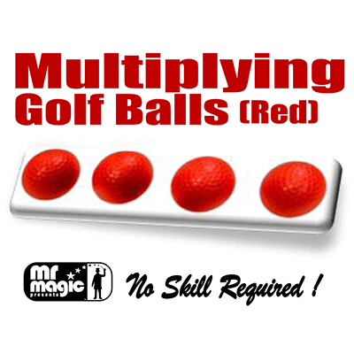 Multiplying Golf Balls (Red) by Mr. Magic by Murphy's Magic Supplies, Inc.