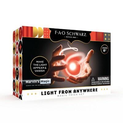 FAO Schwarz Lights From Anywhere Magic Trick Set Multicolor - Big Tim's Magic Emporium
