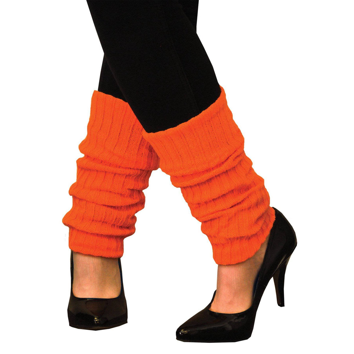 80s-Style Leg Warmers Yellow, Standard Size by Masquerade