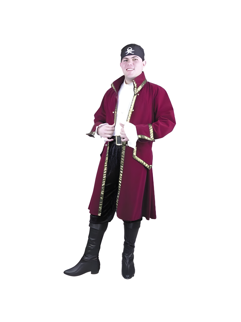 Adult Velvet Pirate Captain Costume by Masquerade