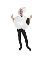 Adult White Apple Costume by Masquerade