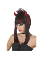 Women's Devil Horn Wig by Masquerade