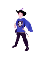 Child's Blue Musketeer Costume by Masquerade