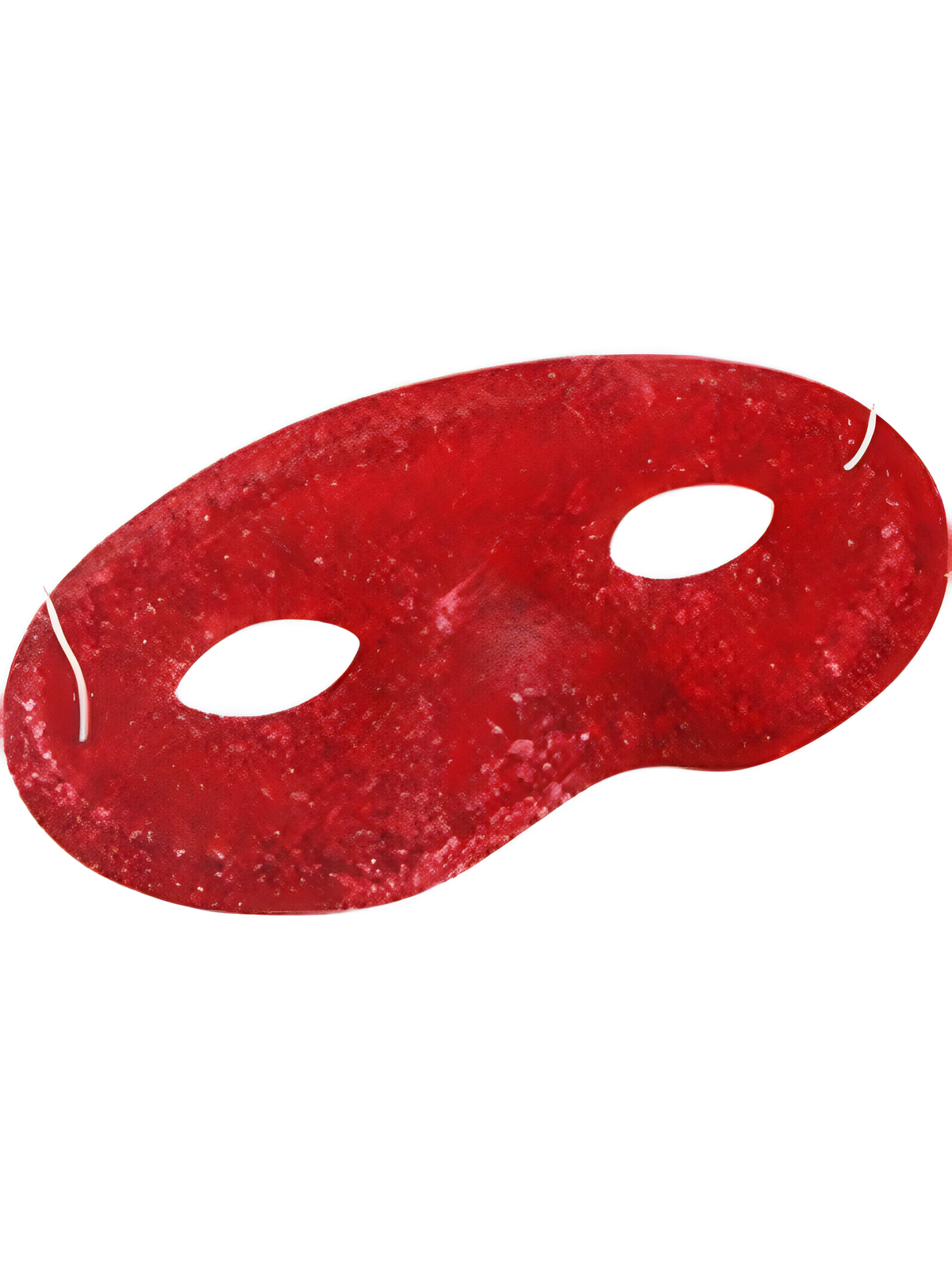Red Glitter Eye Mask by Masquerade