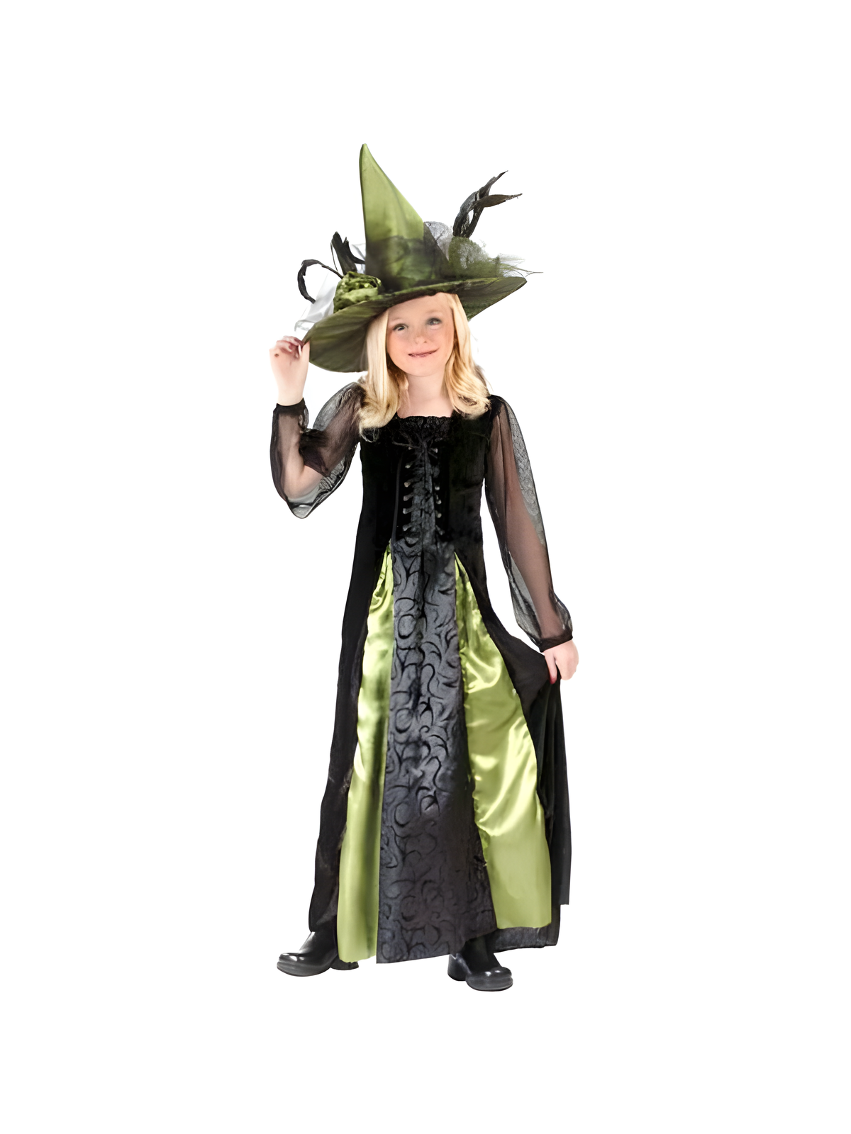 Childs Goth Maiden Witch Costume by Masquerade