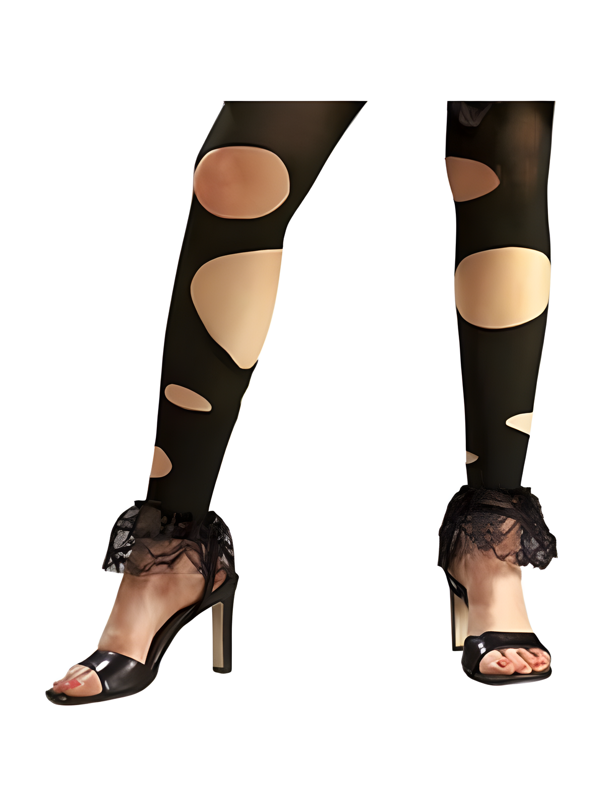 Adult Little Dead Riding Hood Tights by Masquerade