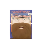 Adult Brown Costume Pirate Beard by Masquerade